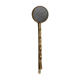 thumbnail image 1 of Tela de lino gris resumen EsES Broche de metal retro, 1 of 3