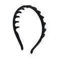 thumbnail image 1 of Diadema de silicona, flexible, cómoda, , sencilla y ligera. Accesorios para cabello. Banda para cabello para mujer. Negro, 1 of 8