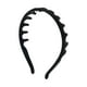 thumbnail image 1 of Diadema de silicona, accesorio para el cabello, sencilla, flexible y , cómoda, antideslizante, con peine, para mujer. Negro, 1 of 10