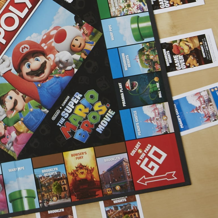 Monopoly The Super Mario Bros Movie Board Game