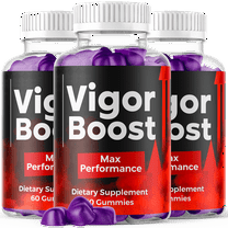 Vigor Boost Gummies Advanced Formula All Natural Vitamin Supplement VigorBoost 180 Gummies