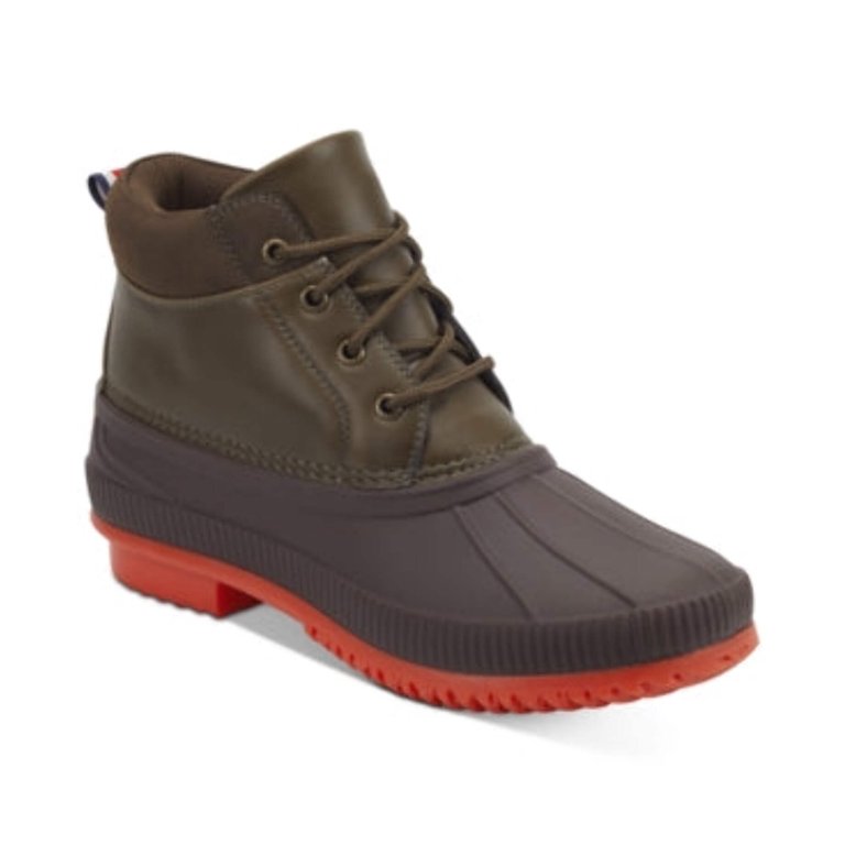 TOMMY HILFIGER Mens Gray Color Block Cushioned Collar  display picture 2