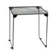 thumbnail image 1 of Estante organizador de malla plegable, resistente y multifuncional para gimnasio y trabajo, apilable. Negro, 1 of 8