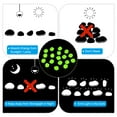 thumbnail image 6 of Uxcell 100Pack Glow Rocks 10-15mm Glow Pebbles Decoration in the Dark Luminous Stones Decor DIY Decorative Green, 6 of 6