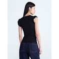 thumbnail image 3 of Scoop Women’s Sleeveless Ruffle Tank Top, Sizes XS-XXL, 3 of 5