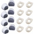 thumbnail image 1 of Paquete de 16 prefiltros de espuma y filtro de carbón Compatible con PetSafe Drinkwell Fountain INOX 360 Avalon Pagoda Seascape y Sedona Fountains, Filtro para fuente de agua para perros y gatos, 1 of 5