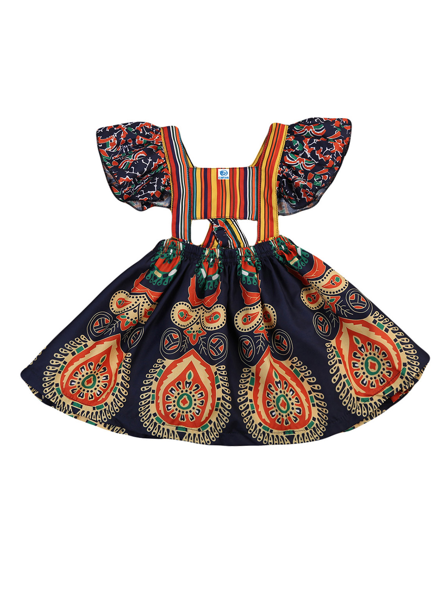 backless frock for baby girl