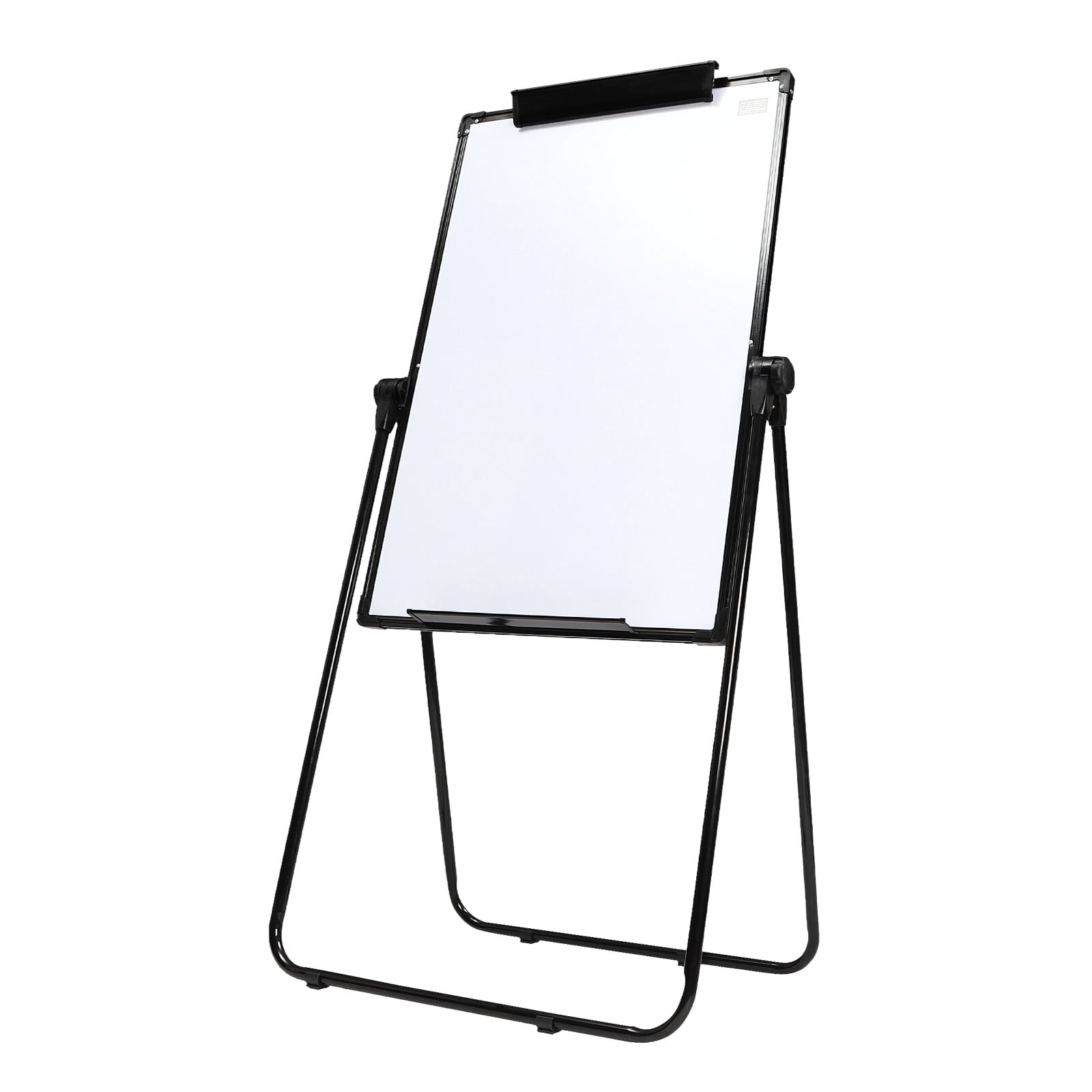 Foldable Freestanding Stand White Board 28*40in Double Sided Height Adjustable Flip Chart Easel Portable Whiteboard