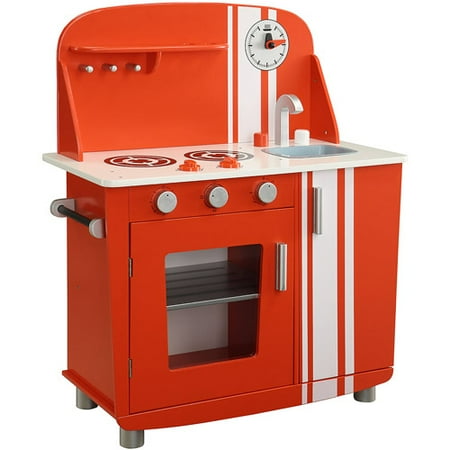 Vintage Kitchen, Red