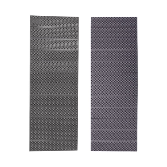 Avdolw Foldable Foam Sleeping Pad - Waterproof Insulated Camping Mat, Lightweight Non - Slip Moisture - Proof Pad for Hiking, Backpacking & Outdoor Adventures, Durable & Easy to Clean,Black