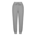 thumbnail image 5 of WFJCJPAF 2024 New Product Clearance！ Yoga Pants for Women,Women's Solid Color Women's Suit PantFoot Bound Casual Sports Pants Pants Long Pants - Gray S, 5 of 7