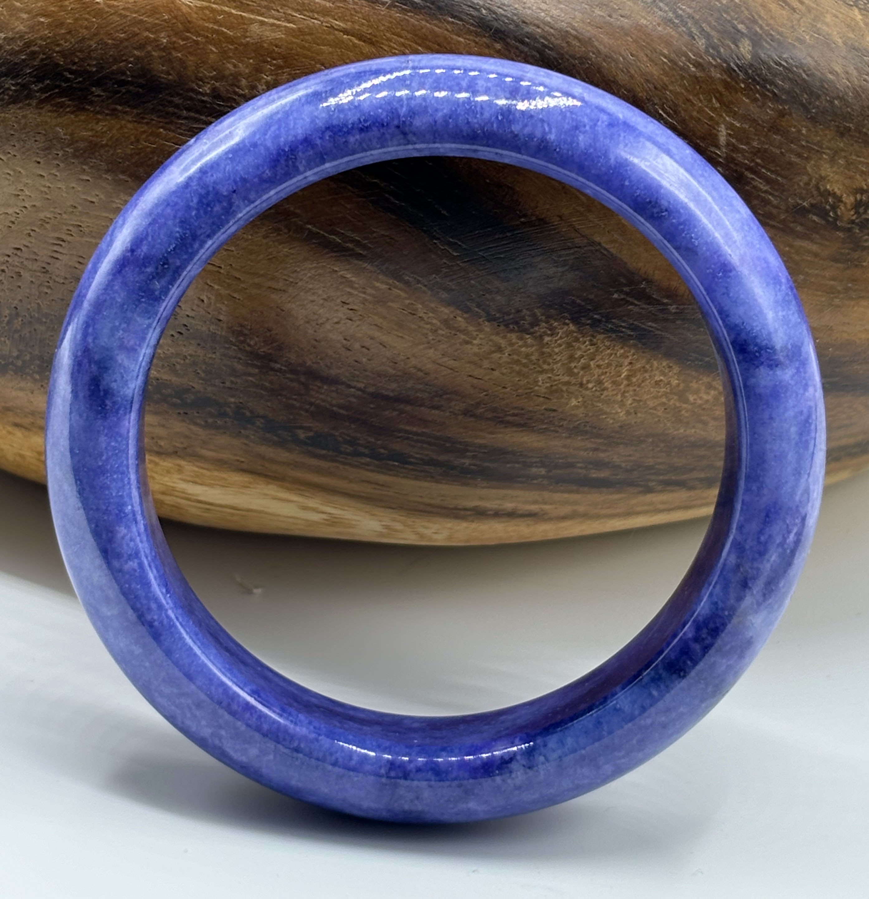 Original Onyx Natural Marble Handmade Jadeite Color Bracelet/Bangles - Elegant Stone Jewelry for Women Jade Color Bracelets