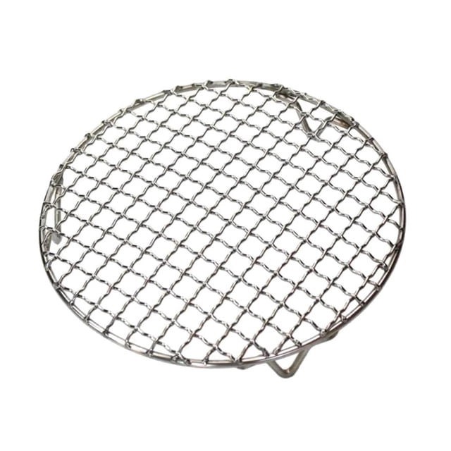 Naiovety Parrilla de barbacoa portátil para acampar Bold Super Cojinete de carga para aventuras al aire libre BBQ Net Bold Material No se oxida Estufas de camping