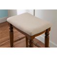 thumbnail image 3 of Riverbay Furniture 30" Backless Wood Bar Stool in Brown, 3 of 7