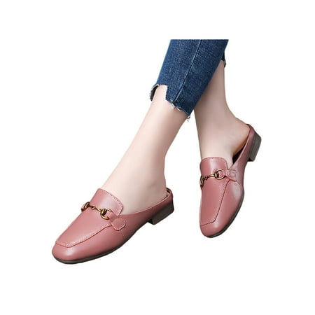 backless slip on heels