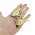 thumbnail image 4 of Unique Bargains 1 Pair Duckbill Clip Cute Halloween Bat Design Hair Clip Gold Tone Black, 4 of 5