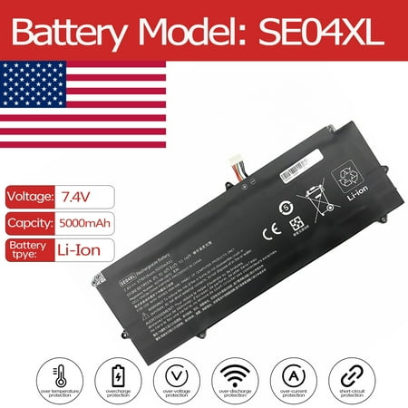 SE04XL Battery for HP Pro x2 612 G2(1DT66AW) x2 612 G2 HSN-ID6C x2 612 G2 708462-001 x2 612 G2(1DT63AW) x2 612 G2 AU STOCK x2 612 G2 (Y1F96AV) x2 612 G2 (1LV88EA) x2 612 G2 (X4C22AV)