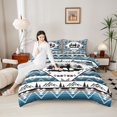 thumbnail image 4 of Castle Fairy Animal Deer Bedding Comforter Set 2pcs for Female Men Women,Woodland Wildlife Twin Comforter Sets Microfiber,Boho Tribal Aztec Breathable Bedding Set,Luxury Bedroom Decor,Reversible, 4 of 8