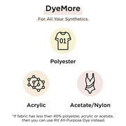 Rit DyeMore Synthetic Fabric Dye – 7 fl oz Bottle, Color for Polyester, Nylon & Acrylic Surfaces- Daffodil Yellow
