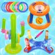 thumbnail image 1 of Juguetes Inflables para Alberca, Aros y Canasta de Baloncesto, Ideal para Fiesta de Piscina, 1 of 4