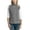 Pearl Grey, variant on Womens Lightweight Microfleece Vest Polyester Sleeveless Full Zip Open Hem