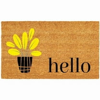 Calloway Mills Yellow Bouquet Outdoor Doormat
