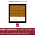 thumbnail image 3 of Arlo Blinds Cordless Tuscan Bamboo Roman Shade - Size: 34.5"W x 60"H, 3 of 6