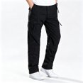 thumbnail image 2 of Men Outdoor Utility Cargo Pants Light Stretch Tough 6 Pocket All Terrain Daily Work Pants S-XL, 2 of 10