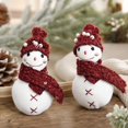 thumbnail image 7 of Qjidjing 2Pcs Christmas Tree Snowman Ornaments, Xmas Hanging Pendant Accessories, for Christmas Tree, Home Wall, Holiday Party Decor, 7 of 7