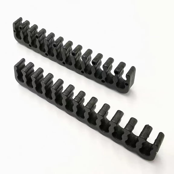 Dengmore 8 24 holes Black Open Cable Combs Set Extension HOT