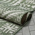 thumbnail image 3 of Well Woven Indoor/Outdoor Area Rug 7'10" x 9'10" Khalo Olive Green Modern Tribal, 3 of 8