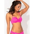 thumbnail image 4 of Women's Smart and Sexy SA1001 Swim Secret The Getaway Halter Bikini Swim Top (Fuchsia Sizzle 36D), 4 of 7