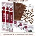 thumbnail image 2 of Peony Incense Sticks & Incense Cones Combo Pack - 60 Insence-Sticks + 30 Insence Cones - Inscense - Incense Cones Scented - Insents, 2 of 5