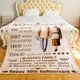 thumbnail image 2 of LHSHID 40 Years 40th Anniversary Throw Blanket Gifts Gift for 40th Wedding Anniversary Valentine Gifts for Women Wife Husband Mom Dad Grandpa Grandma 30"x40", 2 of 6
