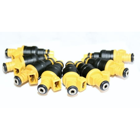 650 Cc Fuel Injectors - 1set (8) Fuel Injectors for Ford 4.6L 5.0L 5.4L 5.8L V8 0280150943