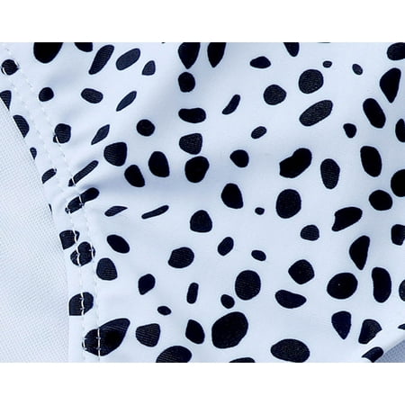 

Gubotare Kids Child Girls 2 Piece Swimsuits Polka Dot Tops Underpants Bikini Set Swimwear Bathing Suit Outfits Swimsuit Girls White 12-15 Years