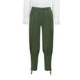 thumbnail image 3 of Meichang Womens Linen Pants Drawstring Elastic Waisted Cotton Linen Pants Solid Color Cinch Bottom Long Pants Comfy Lightweight Summer Pants, 3 of 7