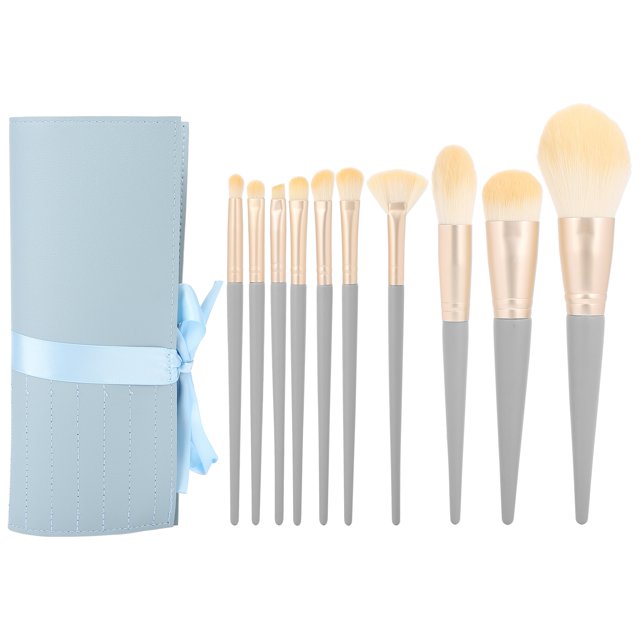 Brocha cosmética 10 piezas NikouMX