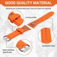 thumbnail image 4 of Correa para Band 49Mm Pulsera Deportiva de Goma Accesorios de Repuesto Naranja, 4 of 9