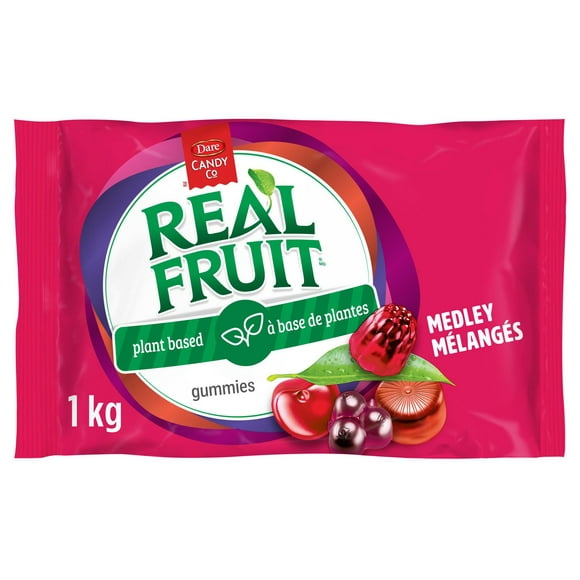 REALFRUIT Gummies Mélangés Bonbons, Dare Real Fruit 1 kg