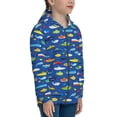 thumbnail image 5 of Sigee Submarines And Whales for Teenage Zip Up Hoodies Long Sleeve Sweatshirts-Small, 5 of 6