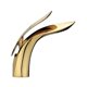 thumbnail image 1 of Grifo de lavabo creativo dorado, 1 of 5