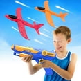 thumbnail image 5 of HUASHENG New Catapult Gliding Plane Three In One Soft Bullet Hand Throwing Gliding Plane Parent Child Interactive Toy, 5 of 5