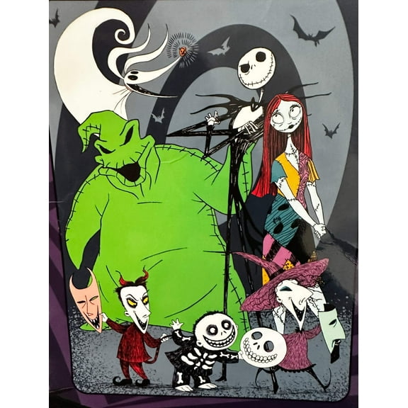 Northwest Nightmare Before Christmas 60"x80" Twin Plush Blanket