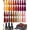 Autumn Aura, variant on Beetles Gel Nail Polish Set, 63 PCS 55 Colors Gel Polish Kit with Nail Art Stickers, Brush, Base Coat, Glossy and Matte Top Coat for UV LED Manicures