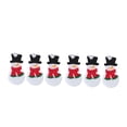 thumbnail image 3 of Mobutofu 6Pcs Rectangular Nonwoven Cloth Tableware Pouch for Spoons and Forks Holder Christmas Dinner Party Decor, 3 of 8