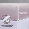 thumbnail image 5 of BNM Cotton Blend 6 Sheet Set, Full, Lavender, 5 of 6