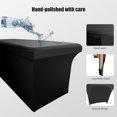 thumbnail image 4 of Lufyzora Housse de Lit en Cuir PU Essuyable pour Table de Massage, Imperméable et Réutilisable, Housse de Lit de Spa & Inodore et Haute Élasticité en Cuir Végan, 4 of 6