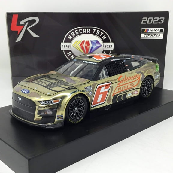 Brad Keselowski 2023 Solomon Plumbing Camo Foil Number 1:24 Color Chrome Diecast