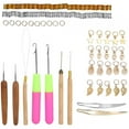 thumbnail image 3 of Anillos 89pcs Anillos de Cabello de Metal Anillos de Trenza para Cabello, 3 of 7